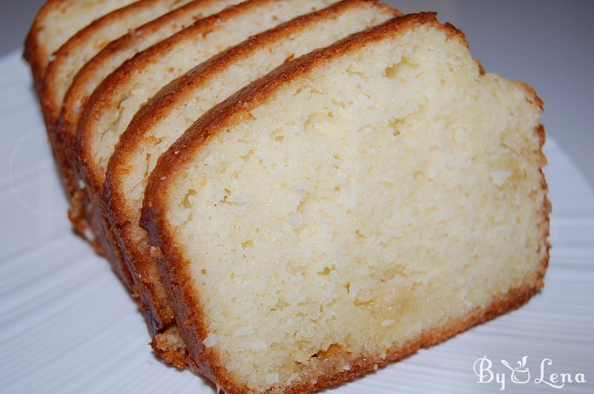 Coconut White Chocolate Loaf | Easy Recipe - ByLena.com