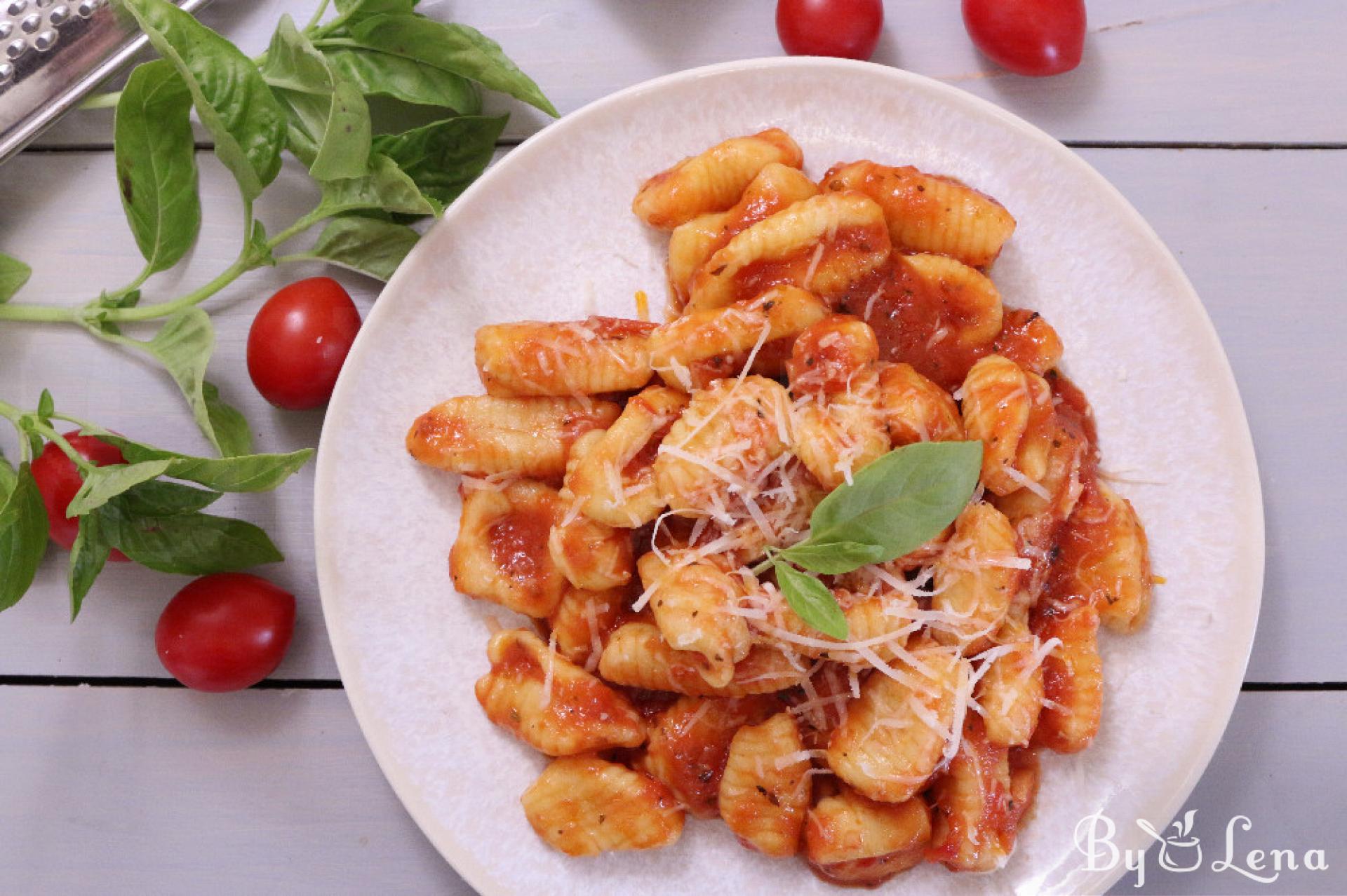 Homemade Gnocchi With Tomato Sauce ByLena Com   1920x Homemade Gnocchi With Tomato Sauce 317 