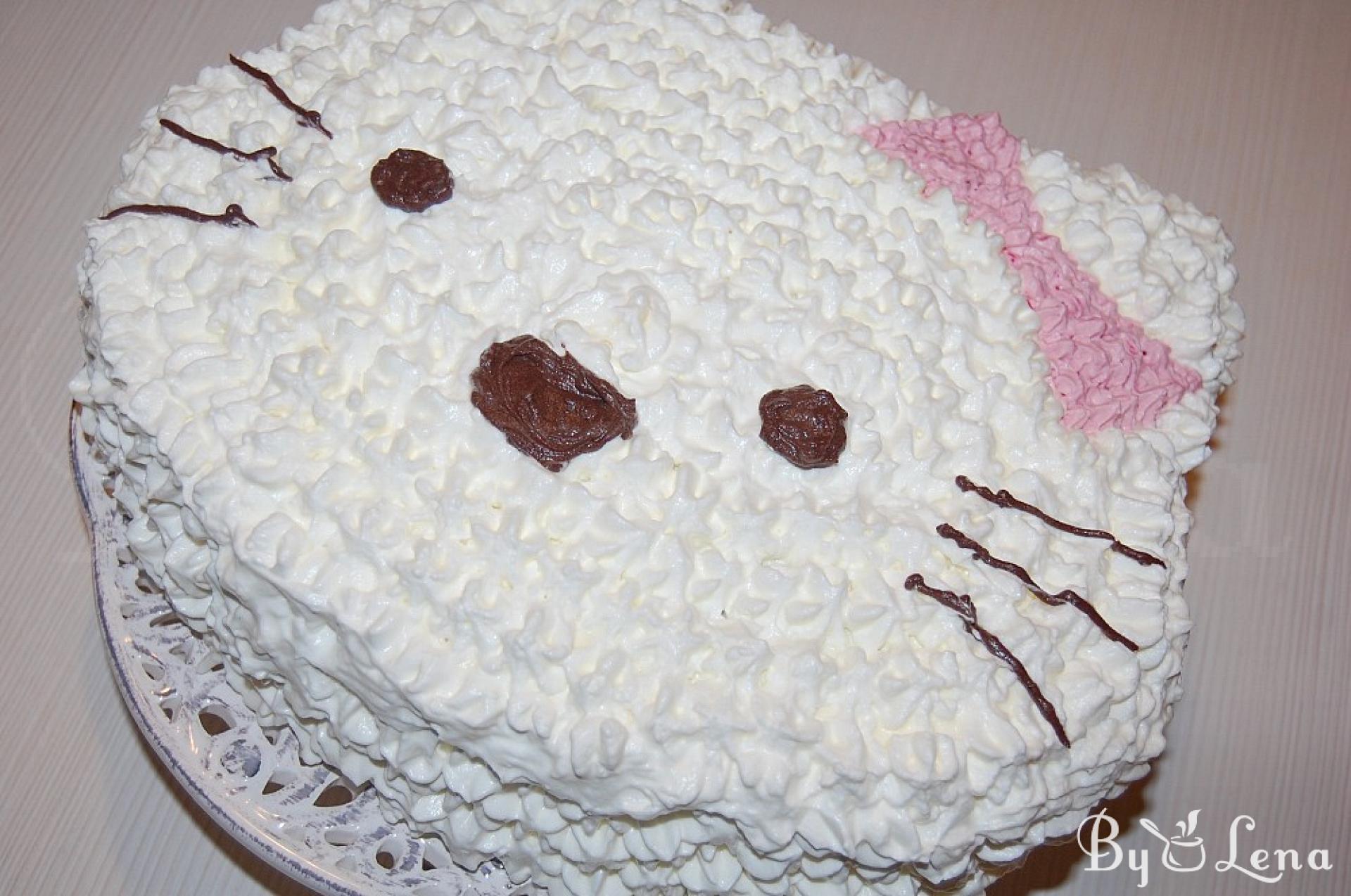 Simple Hello Kitty Birthday Cake | Hello Kitty Cake Decorations - Ornaments  Cartoon - Aliexpress