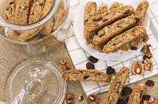 Walnut Whole Wheat & Cranberry Biscotti