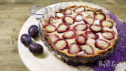 Easy Plum Clafoutis