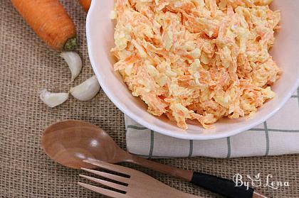 Creamy Carrot and Cheese Salad