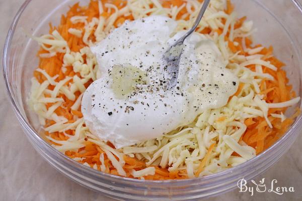 Creamy Carrot and Cheese Salad - Step 2