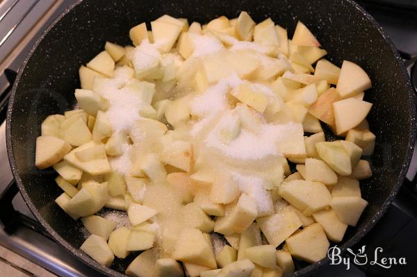 Italian Apple Crumble Cake - Sbriciolata di Mele - Step 1