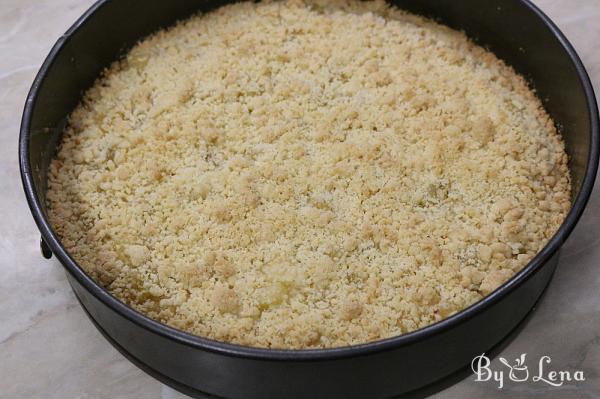 Italian Apple Crumble Cake - Sbriciolata di Mele - Step 11