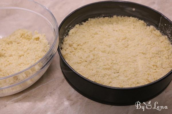 Italian Apple Crumble Cake - Sbriciolata di Mele - Step 7